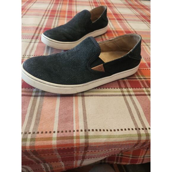 OluKai Womens Pehuea Black Fashion Sneaker Size Womens 9.5 - Picture 4 of 7